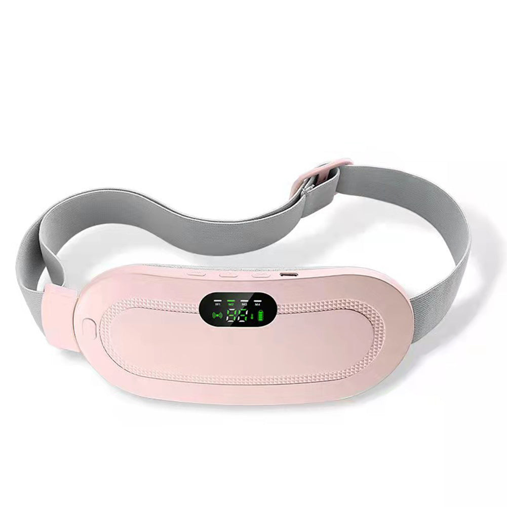 Menstrual Heating Pad Smart Warm Belt Relief Waist Pain Cramps Vibrating Abdominal Massager Electric Waist Belt Device - Rummu Vibes